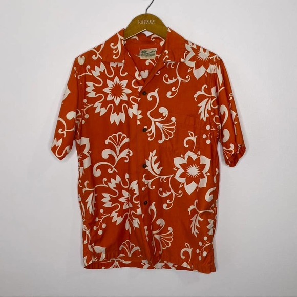 Vintage 60's Diamond‎ Head Sportswear Hawaiian shirt.  Made in Hawaii - Picture 1 of 9